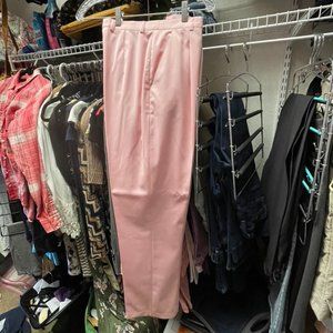 Pink Wool Lined Pants by Escada